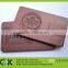 customized fancy sandalwood business card visitng card with card holder