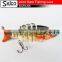 SGF6J06 Six -section Sun Fish Joint plastic lure 3"
