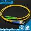 Optical Fiber Jumper Cable FC to E2000A Duplex Sm Yellow