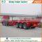 High quality 20ft 40ft trailer for container best-selling chassis semi trailer