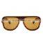Fashion design wooden glasses new arrival color lens natural rosewood sunglasses