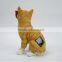Resin qute cat animal shaped solar lights outdoor garden