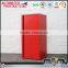 Red color steel clothes storage cabinet baby cupboard designs