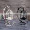 Bird Cage Outdoor hanging Decorative solar candle lantern