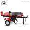 Italy style high capacity Honda gas engine with CE approved industrial size 50ton diesel wood splitter