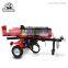 China Shandong Qingdao manufacturer !! agriculture commercial hydraulic diesel log splitter 50 tonne