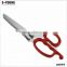 61019 New Design And High Quality snipping shearing Plastic Household Kitchen Stainless Steel 5 Blades herb scissors