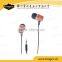multi-function wired earphone stereo headphone with mic