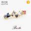 Decorative wholesale rhinestone shoe clip for kids gilr sport shoes