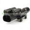Tactical Compact 1.5-5X32 Riflescope Red/green Illuminated Mil-Dot Reticle With Side Attached Green Laser Scope Combo