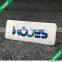 PVC Rubber Letter Patches for Clothing and Hat