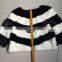 CX-G-A-261 Girls' Fashion Pullover Coat Real Mink Fur Jackets