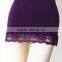 Seamless sexy spandex lace dresses for women