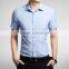 latest design mens short sleeve shirt chest pocket multi colour men's shirts