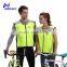 LED mesh cool night sports walking cycling reflective safety hi vis vest