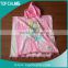 quick-dry microfiber 100% cotton reactive printed kids hooded poncho towel