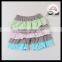 2016 yawoo solid cotton knitted double ruffle shorts cotton summer shorts wholesale icing shorts