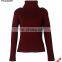 Winter Turtleneck Buttons on Shoulder Pullover Cashmere Sweater