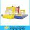 Colored inflatable water football field/soap soccer court