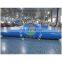 Blue inflatable water pool, inflatable pool with valve flap, air pool for paddle boat