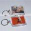 45*45mm square acrylic photo keychain
