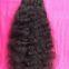 No Shedding Fade Natural Black Peruvian Human Hair 12 Inch Straight Wave Grade 7A