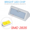 IP65 Outdoor Solar Wall Lamp SMD Chip with Sensor