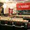 With LED Lights 4.2~4.7m / min 30X30 Angle Iron Sushi Conveyor Belt System