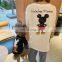 luxury Pet T-shirt Cat Parent-child Dog Pet Clothes popular logo famous brand