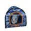 New design camouflage indoor pet house bed pet tent bed with sleeping blanket mat