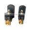 AC220V Brass 1/4 Size Automatic Air Solenoid Valve With Timer