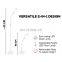 popular fashion modern design led floor lamp for reading