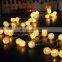 Rattan Ball LED String Light Fairy Light Holiday Lighting for Wedding Party Decoration