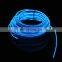 3M EL Wire Neon Light Flexible Twinkle Glow Rope Tube Waterproof LED Strip Car Decoration