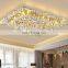 Triangle Shaped Crystal Ceiling Lamp for Dining Hall