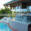 Tempered Glass Frameless Balcony Balustrade Railing System