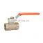 JD-4010 Compression nickel plated female thread gas brass ball valve