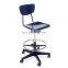 Stainless Steel Work Stool Technician Durable School Lab Stool Computer Laboratory Chair