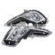 Chrome Led Clear Bumper Fog Lights Lamps, подходящие для Hyundai Accent 2012 - 2016 годов