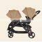 modern electric can see multi functional baby twin stroller