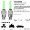 5 Pack of Led Flash Tyre Wheel Valve Cap Light For Car Bike Bicycle Motorbicycle Wheel Light Tire