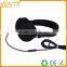 Best sound heavy bass wired stereo cheap colorfulheadphone from China factory