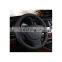 6 Color Non-Slip Sweat Good Breathable Pu Leatherette 15 Inch Car Steering Wheel Cover Diamond Rhinestone Steering Wheel Cover