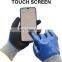 Blue Sandy Nitrile HPPE Sand Blasting Gloves