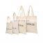 Black Handle Canvas Bag, Custom Print Promotional 100% Cotton Canvas Tote Bag Wholesale/