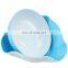 Plastic Serving Shell Storage Double Dish Nuts Bowl for Pistachios,, Cherries, Nuts, Fruits, Candies, Snacks