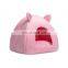 Manufacturer wholesale multi color detachable felt custom warm cute cat house pet for outdoor indoor