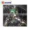 Chemical food industrial ribbon blender flour dry powder granules horizontal mixer