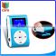 High sound music quality sport MP3 player with black silver blue three colors