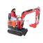 China agricultural machinery smallest mini excavator 900kg